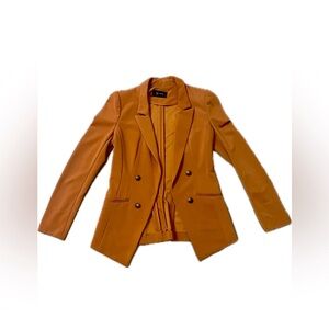Orange brown jacket
